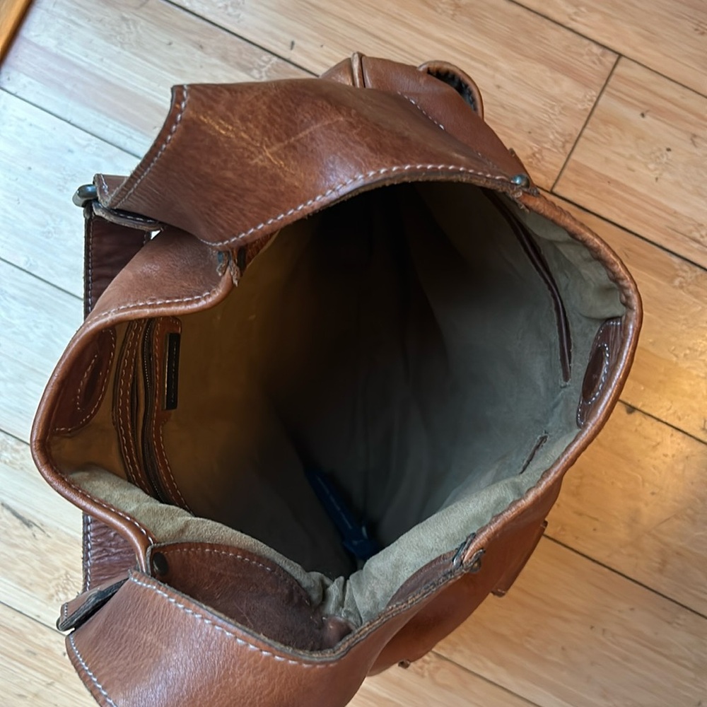 Vintage Banana Republic Ashbury leather purse two pockets - Picture 8 of 11